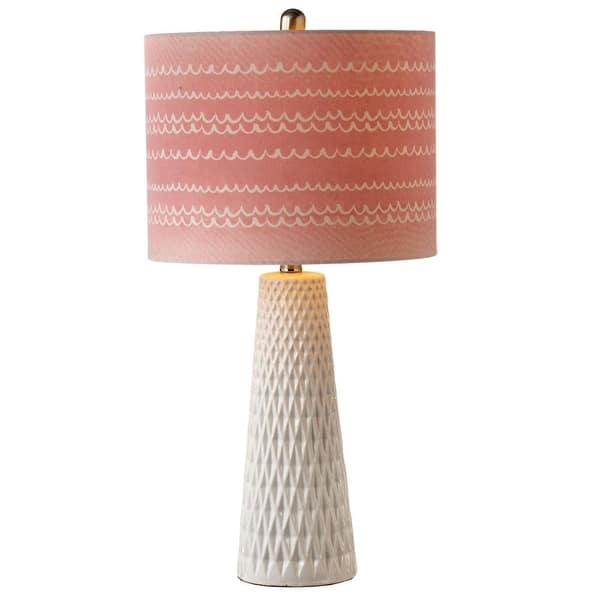 Homesdirect 365 Dusky Pink Bedside Lamp Dar Lighting Lysandra