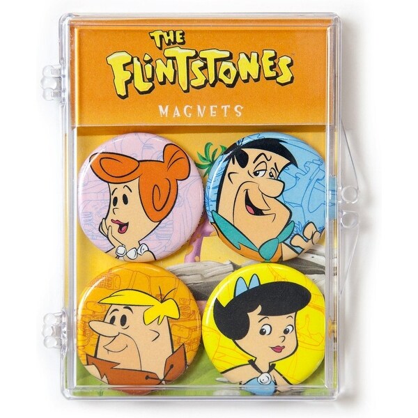 Hanna-Barbera The Flintstones Magnet 4-Pack - Multi