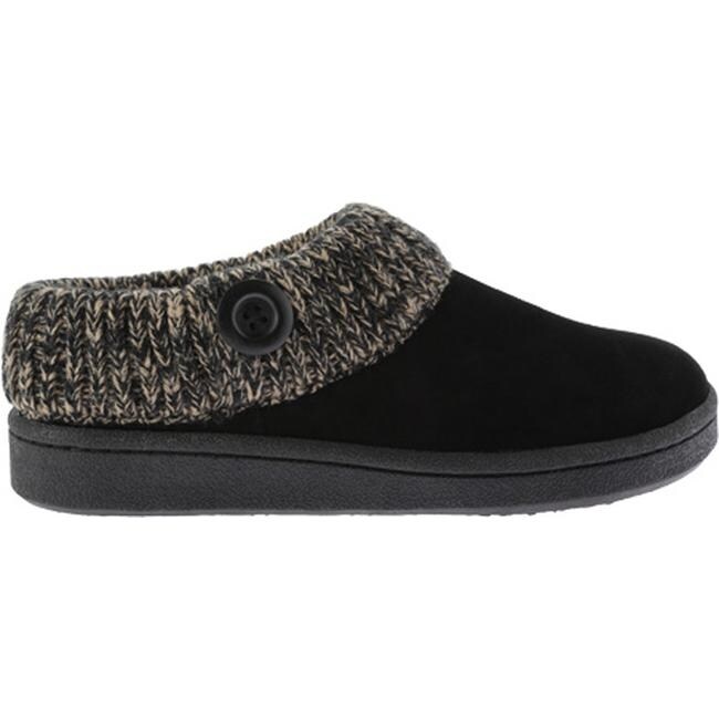clarks knit collar clog