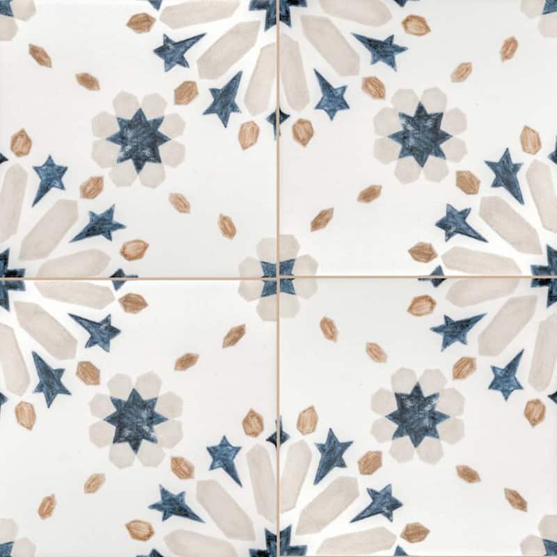 The Tile Life Dahlia 6x6 Matte Porcelain Floor & Wall Tile