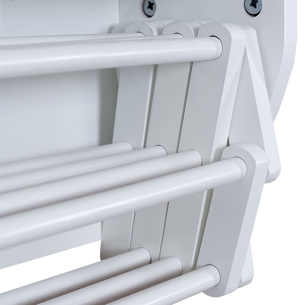 Clothesline Home & Garden Wood Wall Mount Folding ...