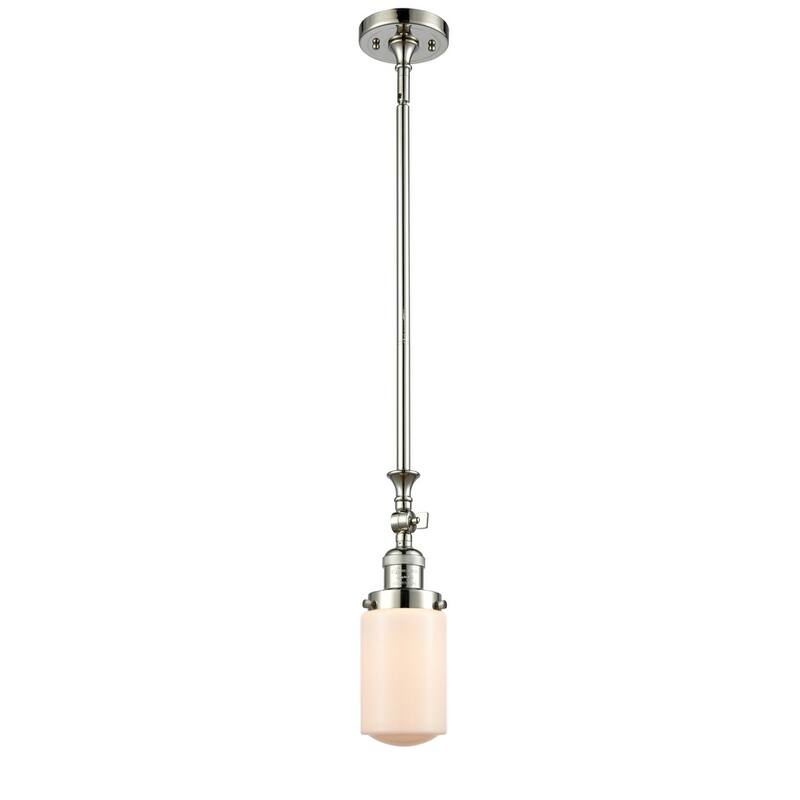 Innovations Lighting Dover 5" Wide Mini Rod Hung Adjustable Pendant