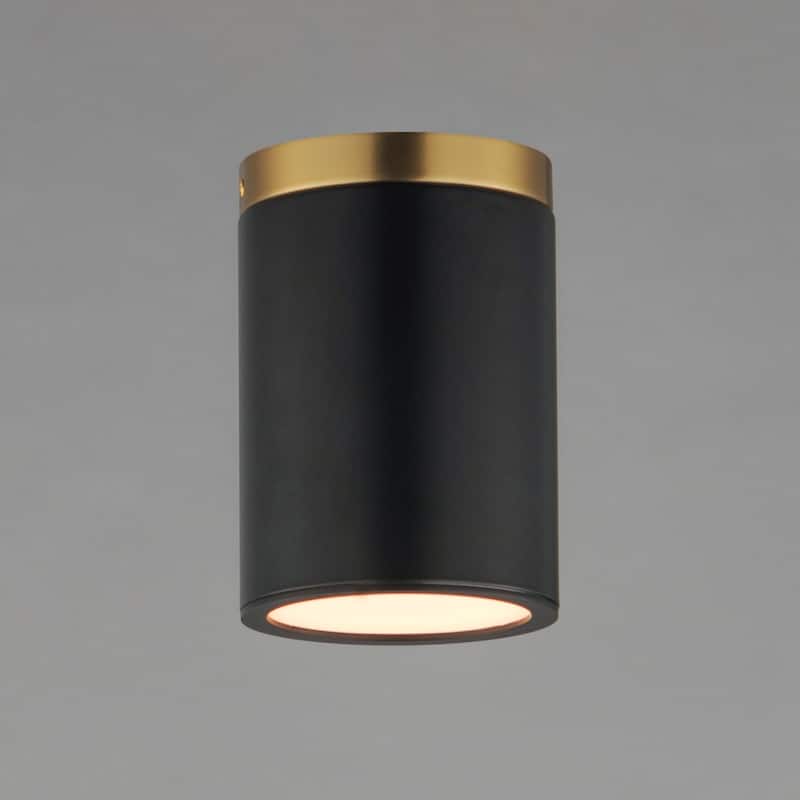 Maxim 59700WT Dapper 5" Wide LED Flush Mount Ceiling Fixture