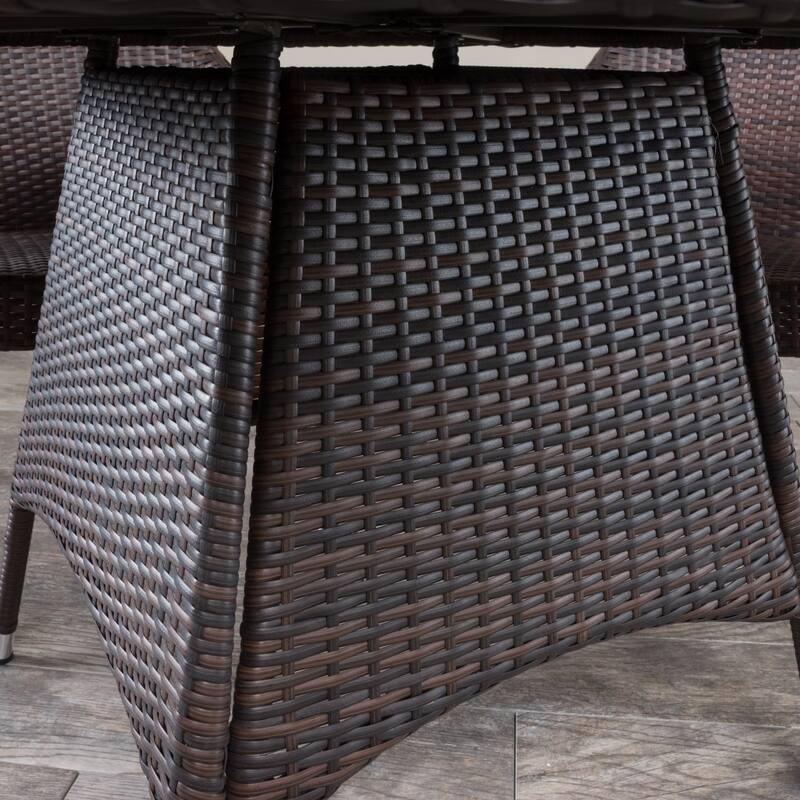 Grant Outdoor 5-piece Wicker Dining Set by Christopher Knight Home