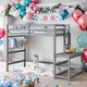 preview thumbnail 2 of 9, Twin Size Loft Bed with Ladder landing Platform,Ladders,Guardrails for home