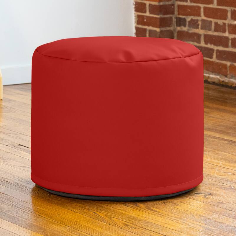 Jaxx Spring Modular Pouf Classroom Bean Bag Seat, Premium Vinyl