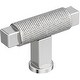 preview thumbnail 1 of 15, Amerock BP37621 Balata 9/16" Knurled Bar Cabinet Knob Polished Chrome