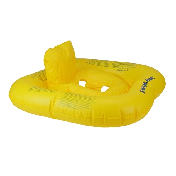 yellow baby pool float