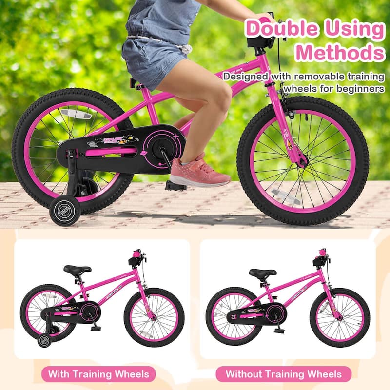 Costway 14/16/18-Inch Kid’s Bike for 4-7 Years Old with Adjustable - See Details