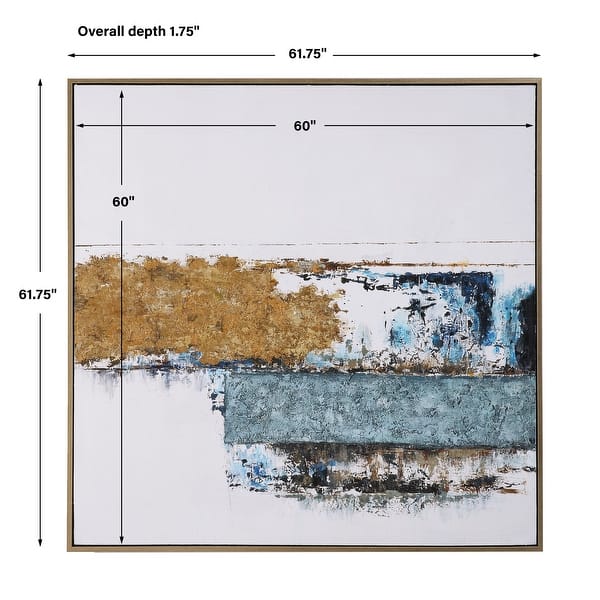 Uttermost Stacked Against Hand Painted Canvas Bed Bath & Beyond