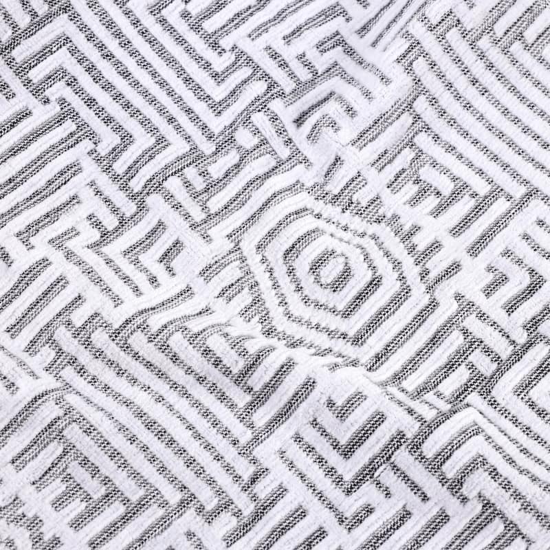 Superior Jasper Cotton Modern Geometric Jacquard Hand Towel Set of 6