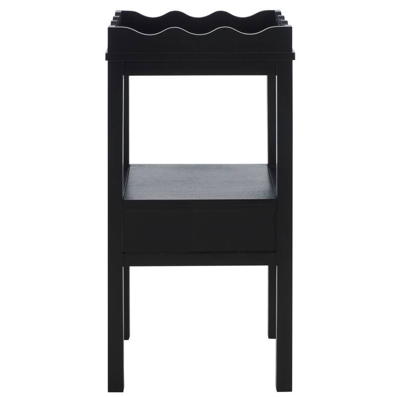 SAFAVIEH Home Darlyn One Drawer Accent Table - 14"W x 13"D x 28"H