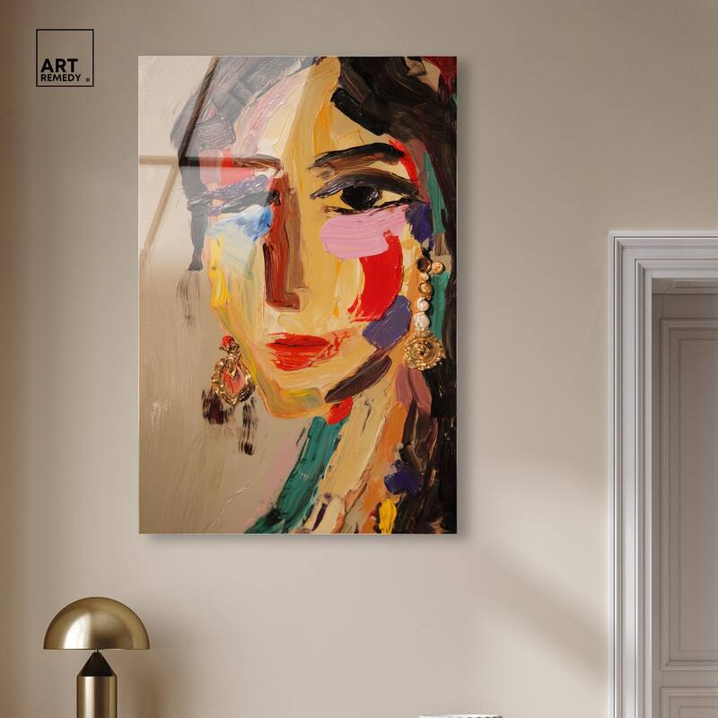Colorful Expression II Acrylic by Art Remedy, Ready to Hang