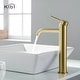 preview thumbnail 2 of 24, Luxury Solid Brass Single Hole Bathroom Vessel Sink Faucet