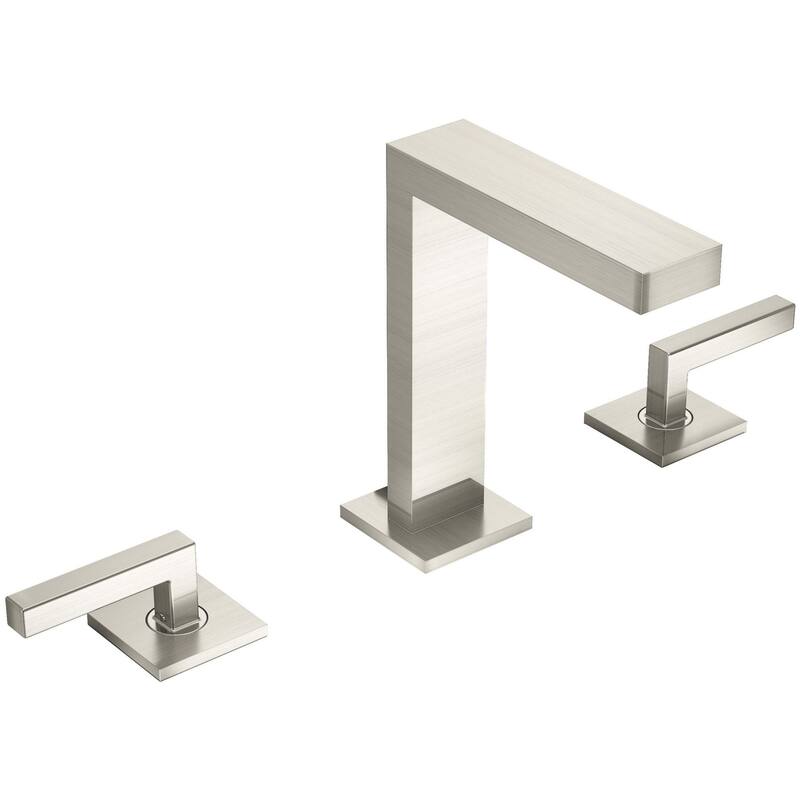 Symmons SLW3612PP Duro 1.0 GPM Widespread Dual Handle Bathroom Faucet - Satin Nickel