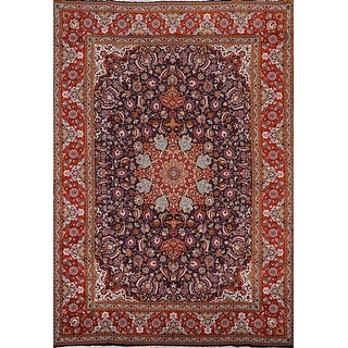 Shokan Area Rug Traditional Kashan Turkish Area Rug Machine Made Oriental Carpet - 8'0 ...