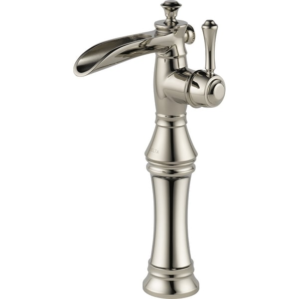 Shop Delta 798LF Cassidy Single Hole Waterfall Bathroom Faucet with