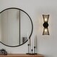 preview thumbnail 32 of 30, 2-Light Black/Gold Wall Sconces 16 Inch Modern Wall Sconce - N/A