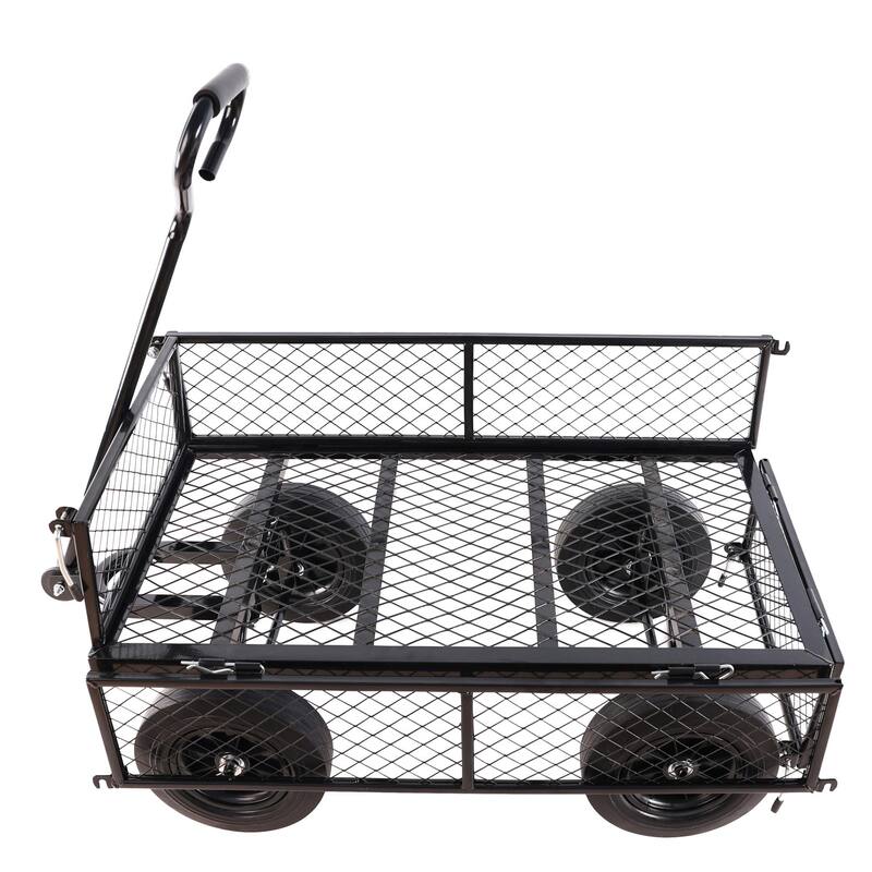 Outdoor Garden Tools Cart/Wagon/Trucks with Solid Tires