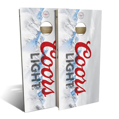 Coors Light Outdoor Cornhole Board Set