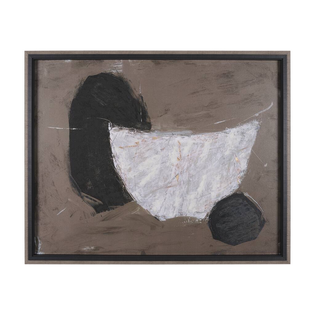 Shaped & Balance II Framed Art Print