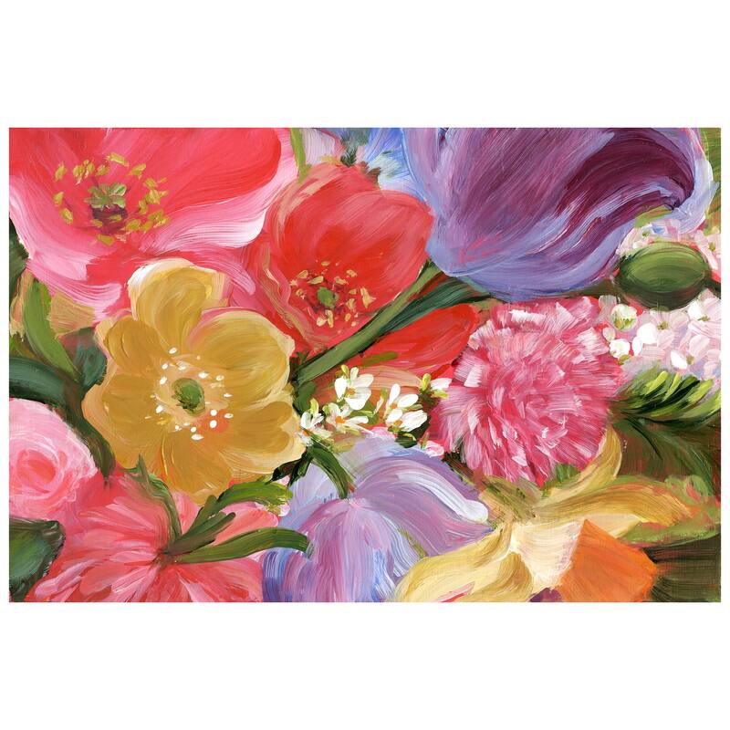 Empire Art Direct Blossom Symphony I Printed Tempered Glass Wall Art