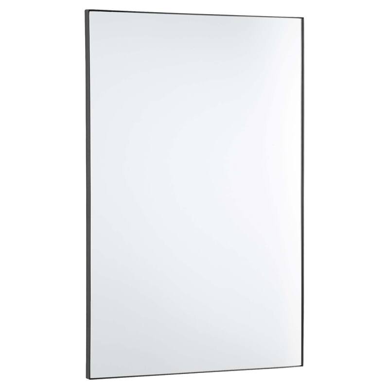 Quorum International 11-2436 Rectangular 24" W x 36" H Modern - Matte Black
