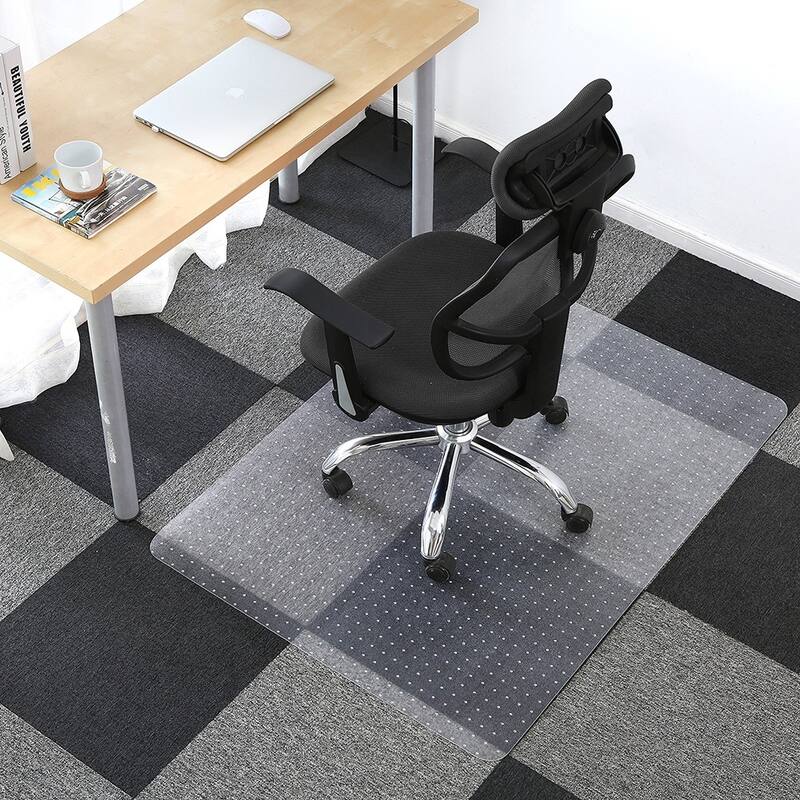Clear Floor Protection Mat Durable Office Desk Chair Mat AntiSlip Easy