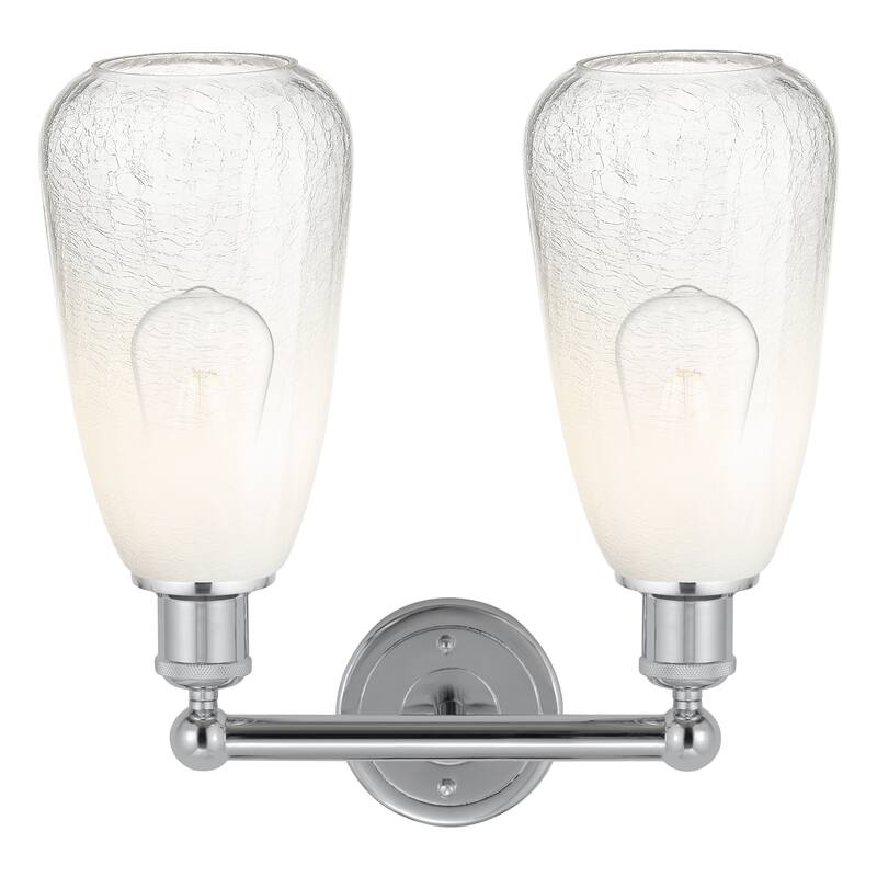 Innovations Lighting Endless Possibilities Edison - Brookhaven Almond - 2 Light 15" Bath Vanity Light
