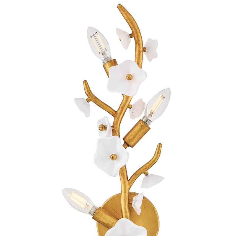 Fredrick Ramond FR41632 Azalea 5 Light 32" Tall Wall Sconce