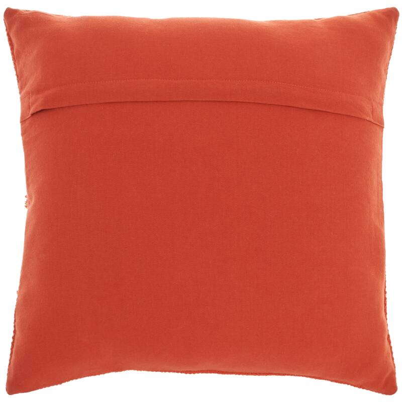  Mina Victory Life Styles Tufted Dots Solid Textured 18" x 18" Indoor Throw Pillow 