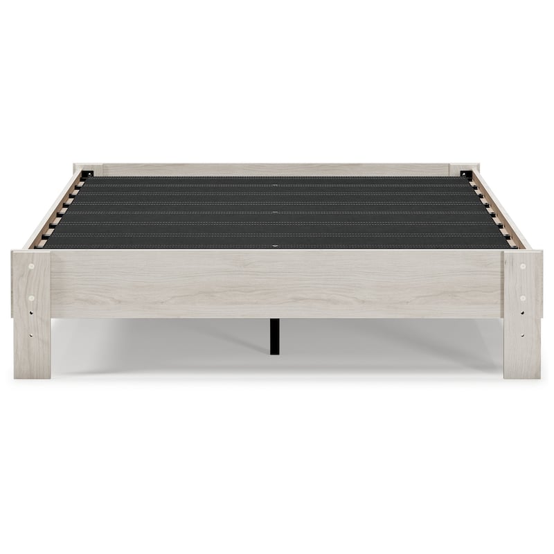 Signature Design by Ashley Socalle Whitewashed Woodgrain Platform Bed