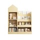 preview thumbnail 6 of 6, Versatile Kids' Bookcase and Toy Storage with Baskets,Multi Shelf,Wood