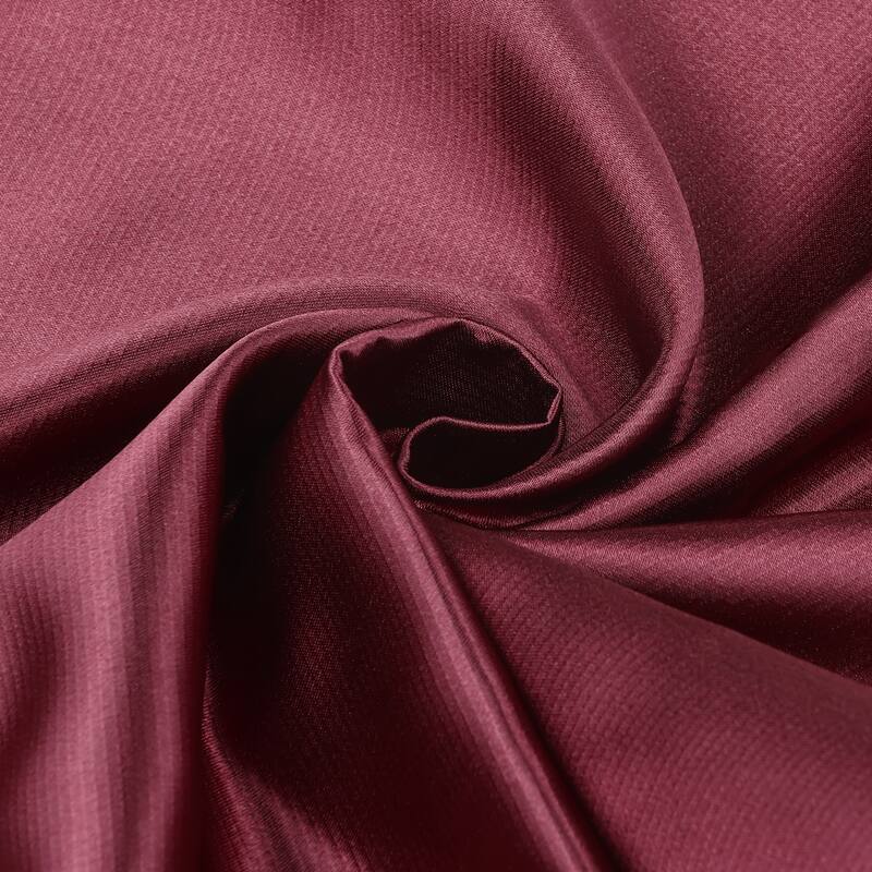 6 Pack Satin Napkins, Great Napkins for Dinner Birthday Party - 20x20inch - Wine Red