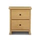 preview thumbnail 7 of 13, Grain Wood Furniture Shaker 2-drawer Solid Wood Nightstand