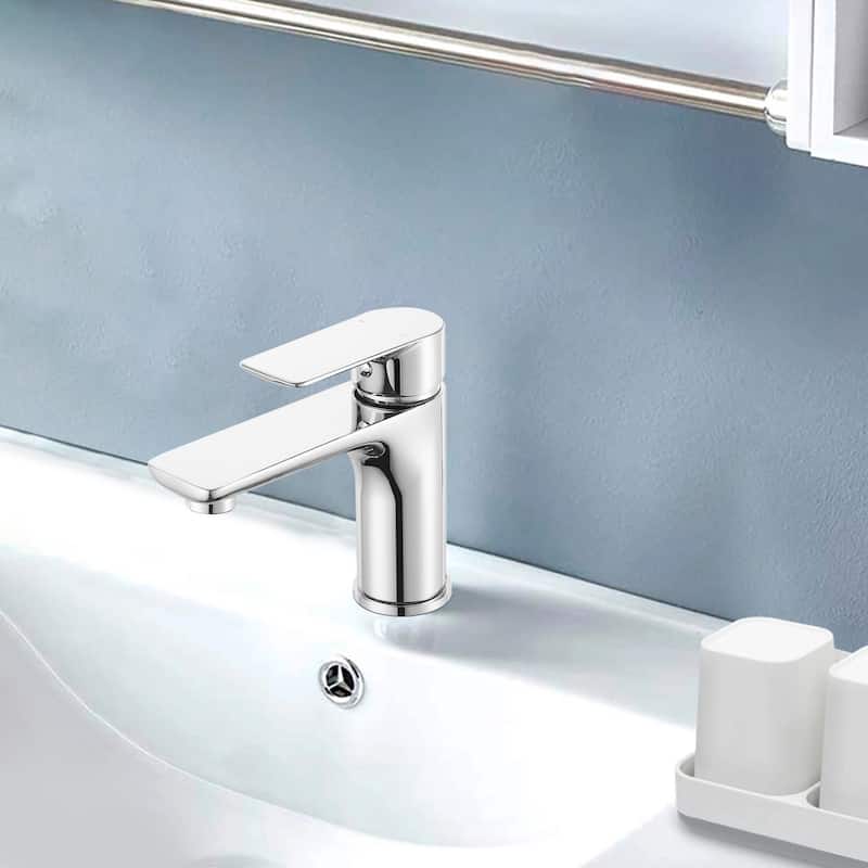 Topcraft Single Handle Bathroom Sink Faucet