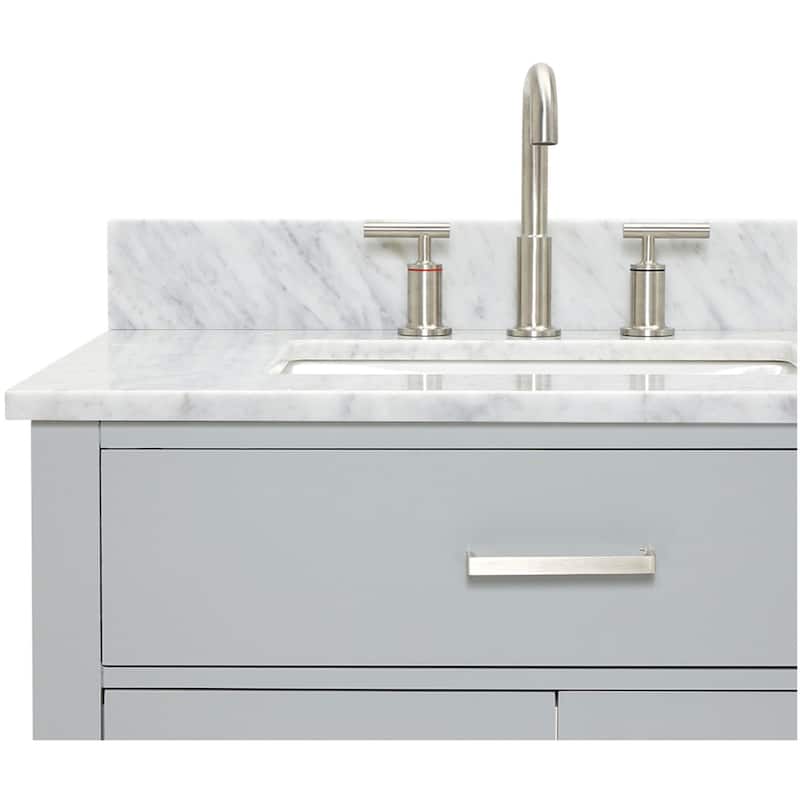 Ariel H073DCW2RVO Bristol 73" Free Standing Double Rectangular Basin