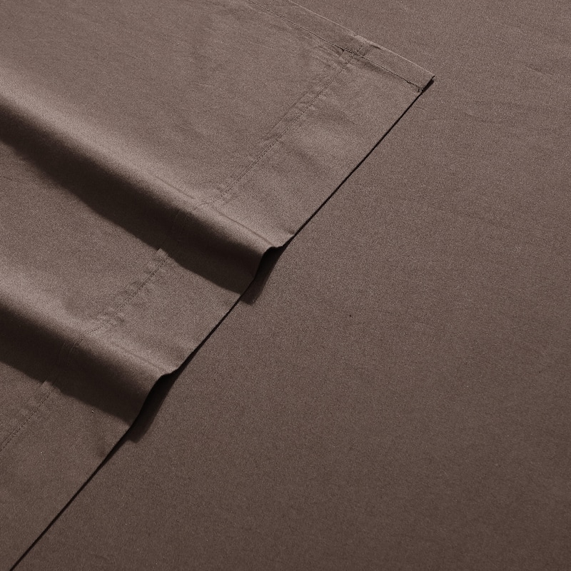 Calvin Klein Washed Cotton Percale Sheet Set