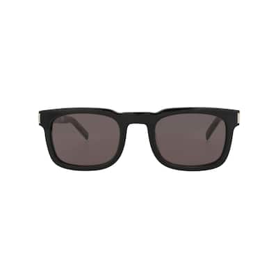 Saint Laurent Square-Frame Recycled Acetate Sunglasses