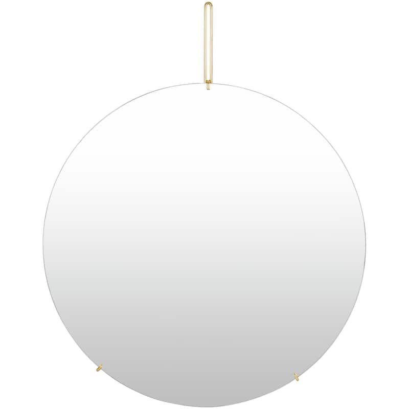 Eddy Hanging Frameless Wall Mirror