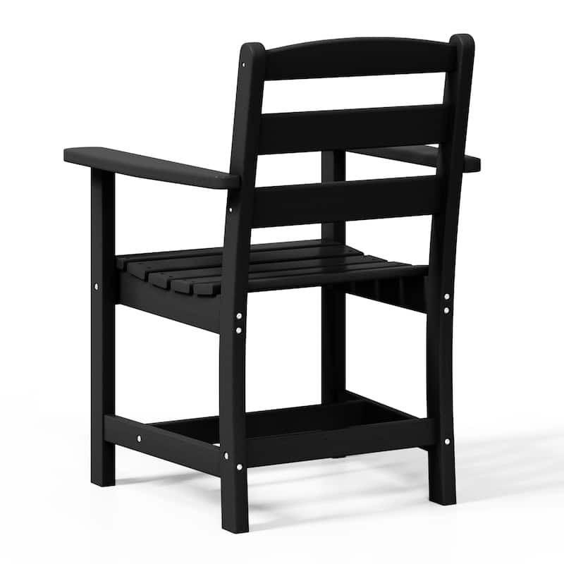 Polytrends Shoreside Patio Dining Arm Chair