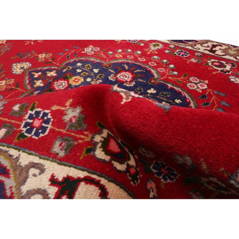 ECARPETGALLERY Hand-knotted Kayseri Vintage Red Wool Rug - 2'11 x 9'6