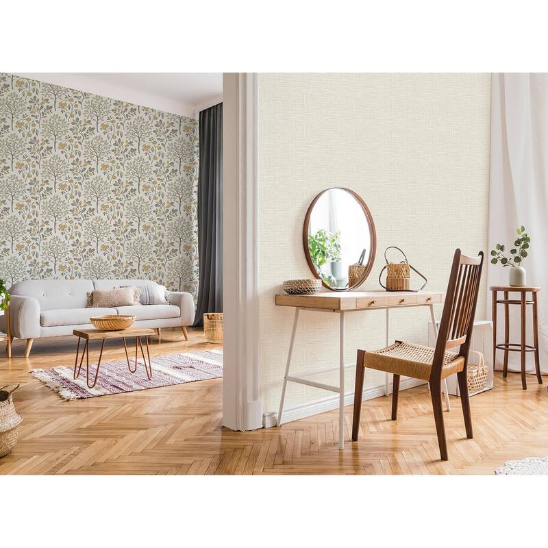 Fine Decor Rowan Natural Autumn Trees Wallpaper