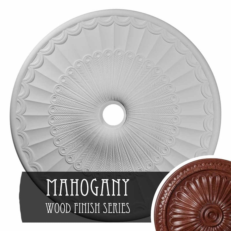 36 5/8"OD x 3 5/8"ID x 2 3/8"P Galveston Ceiling Medallion