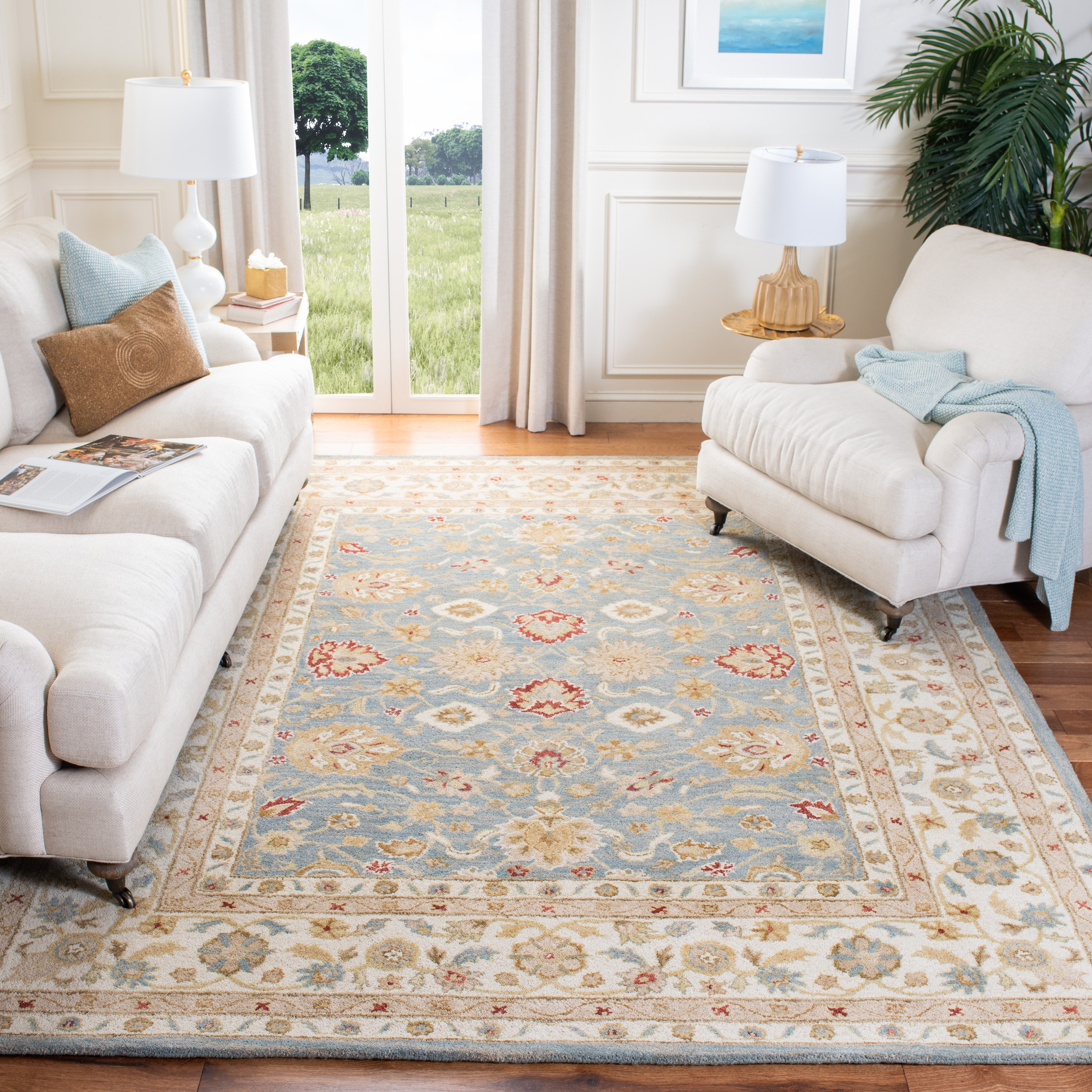 SAFAVIEH Handmade Antiquity Maysoun Traditional Oriental Wool Area Rug