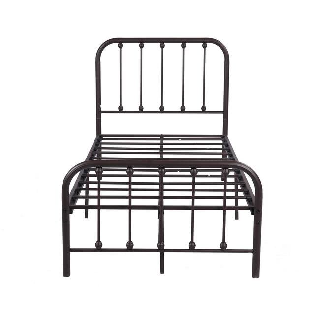 Alazyhome Sturdy Metal Platform Bed Frame