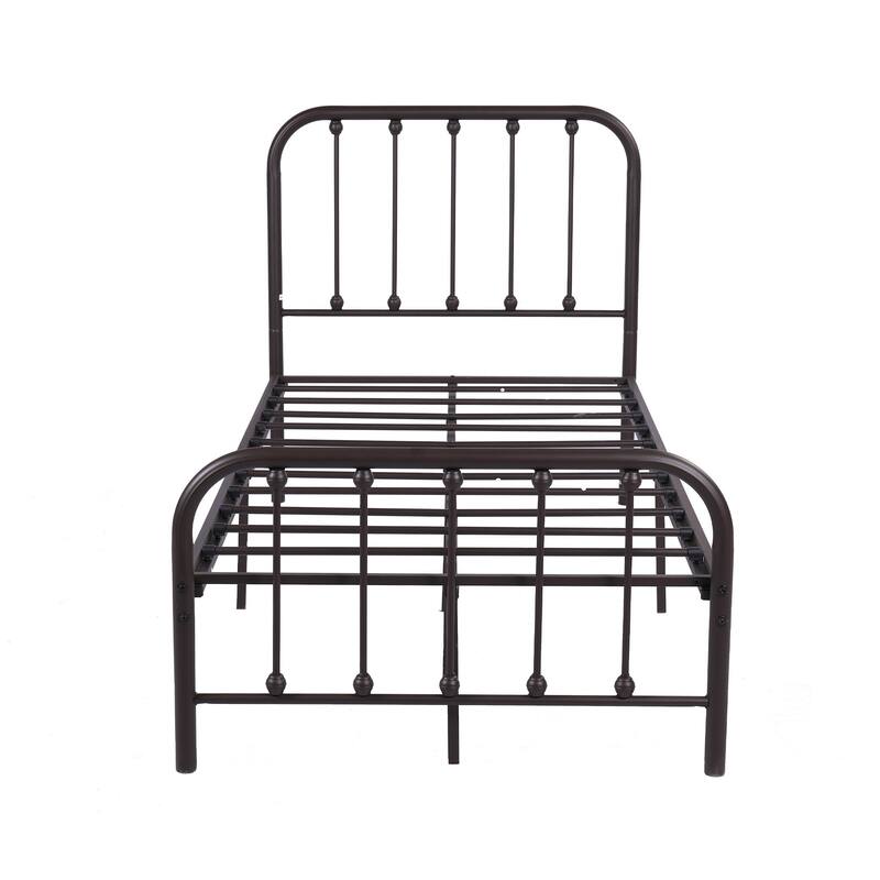Alazyhome Sturdy Metal Platform Bed Frame