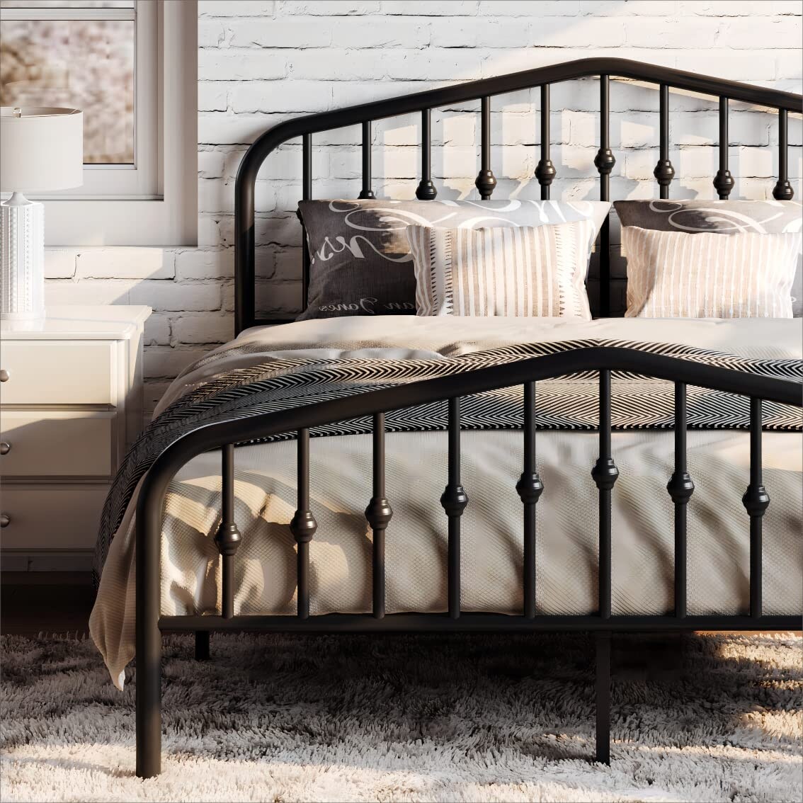iron bed frame metal bed frame wrought iron bed frame platform bed frame canopy bed frame twin queen king bed frame Bed Bath Beyond 39491145