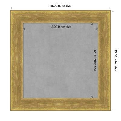 Amanti Art Angled Gold Framed Magnetic Board