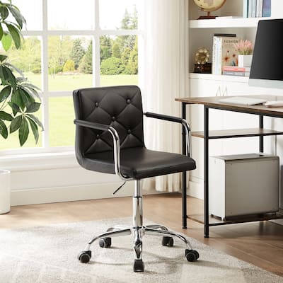 Home Office Desk Chairs 360 Swivel Height-Adjustable Accent Chair